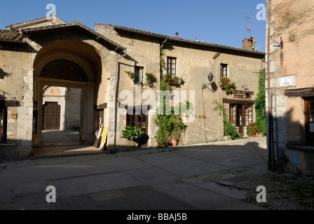 Abbazia benedettina di Farfa Lazio Italia Foto Stock