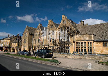 La Lygon Arms Hotel villaggio Costwold broadway Foto Stock