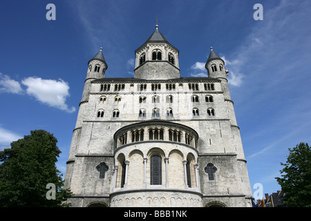 Chiesa collegiata di Santa Gertrude di Nivelles, Belgio Foto Stock