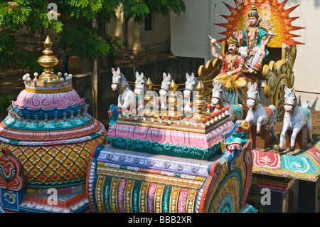 Hanuman tempio indù Bangalore Karnataka India Foto Stock