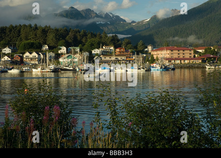 Sitka da Japonski isola in tarda serata Sitka Alaska USA Foto Stock