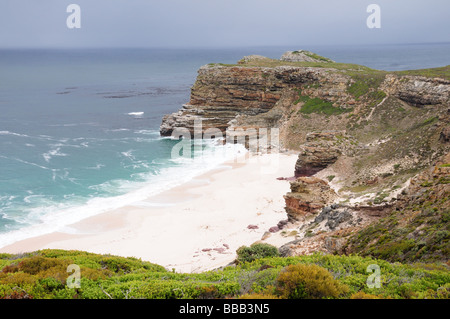Diaz Beach Capo di Buona Speranza Cape Peninsula National Park Garden Route Western Cape Sud Africa Foto Stock