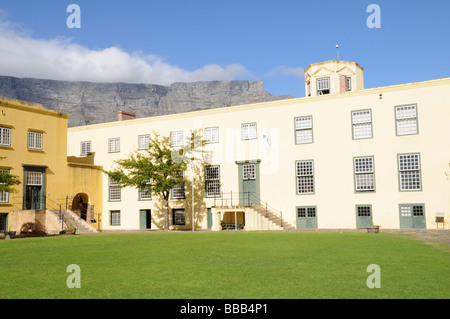 Castello di Buona Speranza Città del Capo Sud Africa con Table Mountain yn sullo sfondo Foto Stock