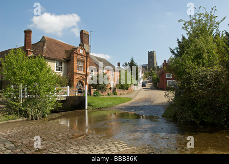 Kersey, Suffolk, Regno Unito. Foto Stock