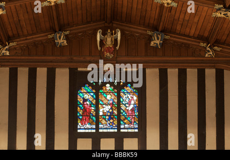 St. Mary's Guildhall nel centro di Coventry, Midlands England, Regno Unito Foto Stock