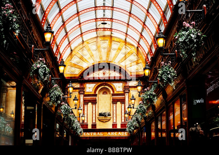 Central Arcade shopping centre, Newcastle upon Tyne, Inghilterra, Regno Unito. Foto Stock