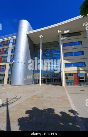 Doncaster College, il mozzo e il lungomare, Doncaster, South Yorkshire, Inghilterra, Regno Unito. Foto Stock