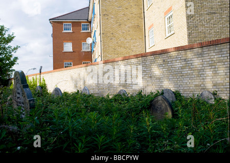 Woodgrange Park Cemetery a Newham Essex un privatamente posseduto e gestito il cimitero Foto Stock