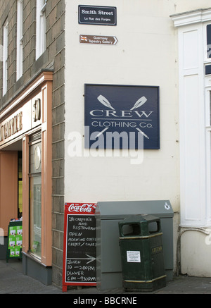 St Peter Port Baliato di Guernsey nelle isole del Canale UE 2009 Foto Stock