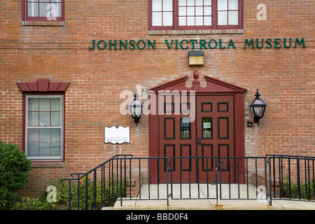 Johnson Victrola Museum in Piazza Museo Dover città dello Stato del Delaware USA Foto Stock