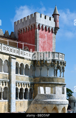 Sintra il Palacio da Pena Foto Stock