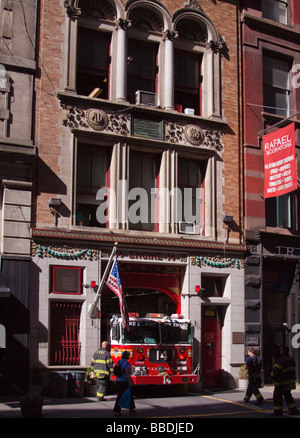 Xiv Engine Company, New York, NY USA Foto Stock