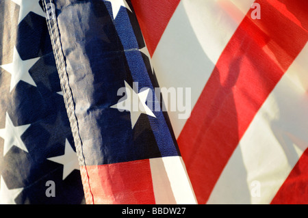 Bandiera americana Foto Stock