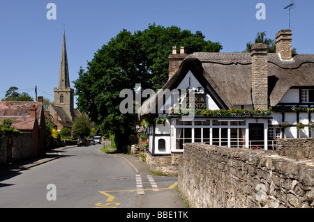 Bredon village, Worcestershire, England, Regno Unito Foto Stock