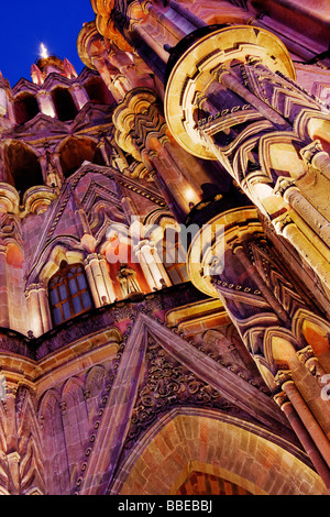 La Parroquia, San Miguel De Allende, Guanajuato, Messico Foto Stock