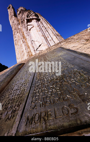 Statua di Morelos su Janitzio Island, Patzcuaro Michoacan,, Messico Foto Stock