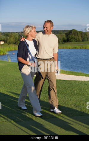 Matura sul campo da Golf, Burlington, Ontario, Canada Foto Stock