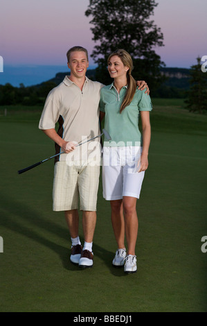 Matura sul campo da Golf, Burlington, Ontario, Canada Foto Stock