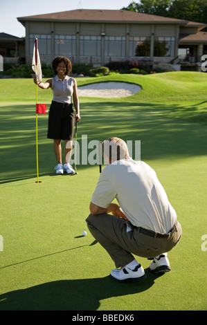 Matura sul campo da Golf, Burlington, Ontario, Canada Foto Stock