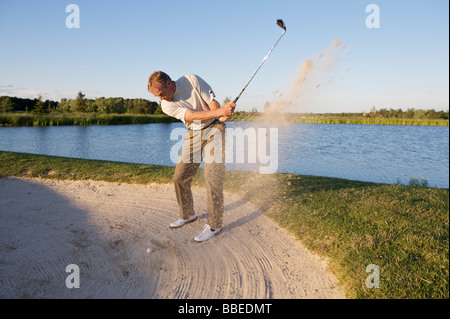 L'uomo Golf, Burlington, Ontario, Canada Foto Stock
