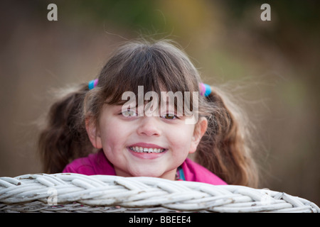 Ritratto di bambina Foto Stock