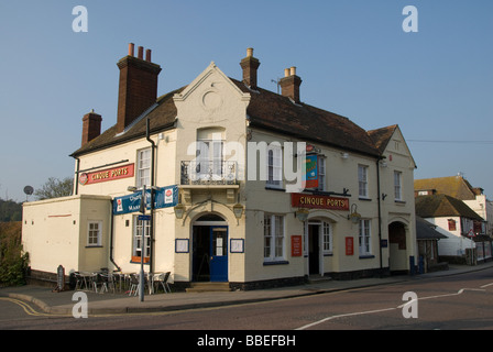 Cinque Ports pub, segala, East Sussex, England, Regno Unito Foto Stock