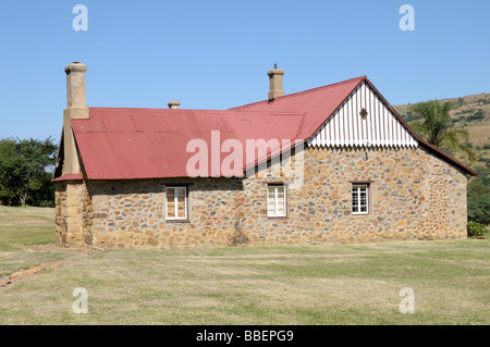 Ospedale presso il sito della battaglia di Rorkes Drift Isandlwana KwaZulu Natal Sud Africa Foto Stock