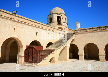 La grande moschea di Sousse, Tunisia Foto Stock