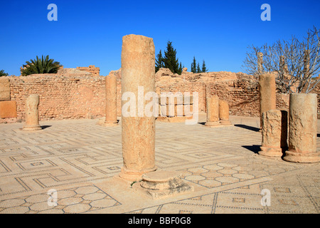 Le terme presso le rovine romane in Sbeitla, Tunisia Foto Stock