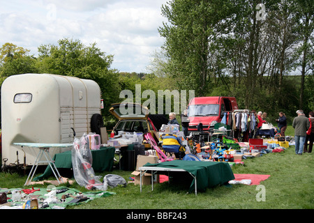 Paese Carboot Fair Foto Stock