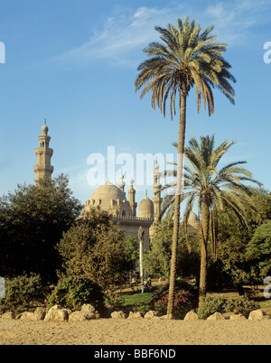 Moschea del Sultano hassan città del Cairo in Egitto Foto Stock