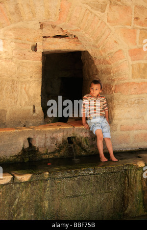 Israele Gerusalemme Montagne Maria s Primavera a Ein Karem Foto Stock