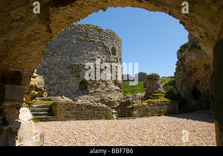 Segale, e Sussex, Inghilterra, Regno Unito. Castello di campanatura (16thC) Foto Stock