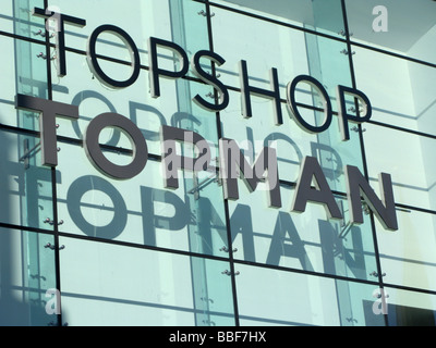 Topshop topman fashion store exeter princesshay Foto Stock