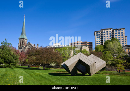 Il giardino delle province e territori con 12 punti in classica bilancia da Chung Hung Ottawa Ontario Canada Foto Stock