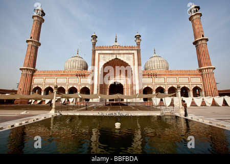 Jama Masjid nella Vecchia Delhi India Foto Stock