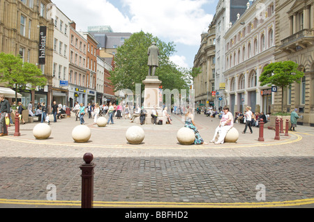 Il centro città di manchester Foto Stock