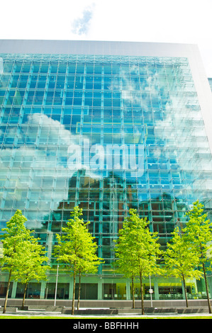 Il centro di giustizia civile a Manchester Foto Stock