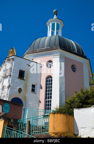 Portmeirion Village il Galles del Nord Foto Stock