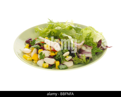 Miscelati Insalata di fagioli Foto Stock