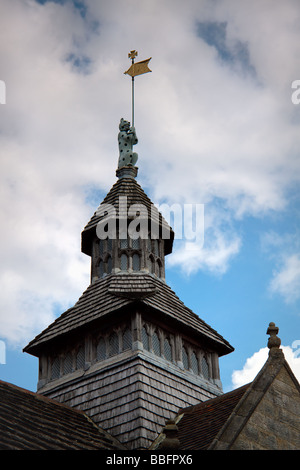 Una vista della guglia a Sackville College East Grinstead Foto Stock