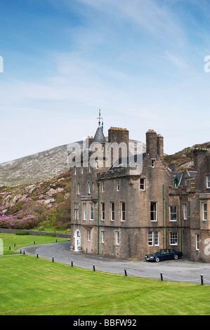 Il castello di Amhuinnsuidhe, Isle of Harris, Ebridi Esterne, Scozia Foto Stock