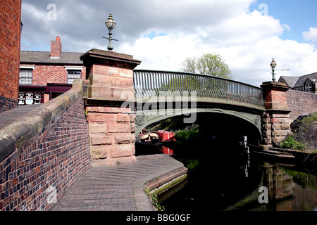 Nei primi anni del XX secolo Black Country town ricreato al Museo vivente in W Midlands Foto Stock