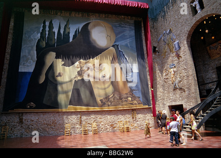 Teatre Museu Dali a Figueres Catalogna Spagna Foto Stock