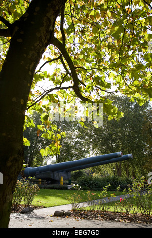Imperial War Museum di attrezzature militari e la storia del conflitto, Southwark, Londra Sud, Regno Unito Foto Stock
