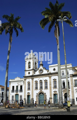 Chiesa Igreja da Ordem Terceira de Sao Domingos a Torreio de Gesù square, Salvador, Bahia, Sito Patrimonio Mondiale dell'UNESCO, Br Foto Stock