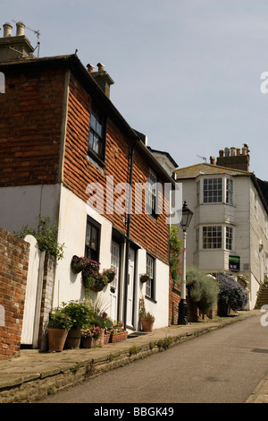 Periodo medievale casa in Hastings East Sussex England Foto Stock