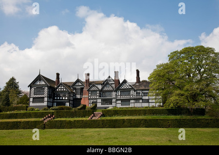 Bramall Hall. Bramhall, Stockport, Greater Manchester, Regno Unito. Foto Stock