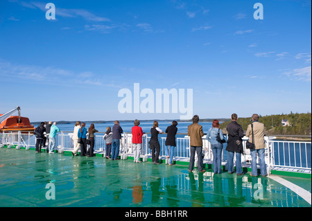 Traghetti passeggeri lasciando Turku per Isole Aland in Finlandia Foto Stock