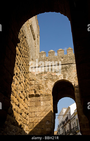 Puerta de Sevilla Carmona Sevilla Andalucía España Puerta de Sevilla in Carmona Siviglia Andalusia Spagna Foto Stock